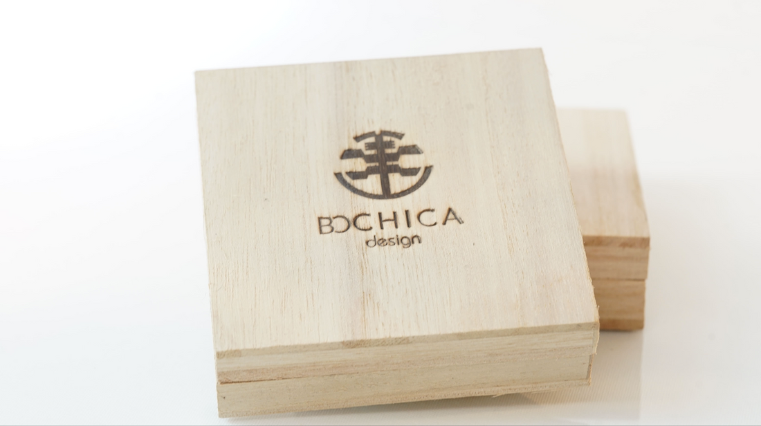 Bochica Design light Brown Cord Antiek gold