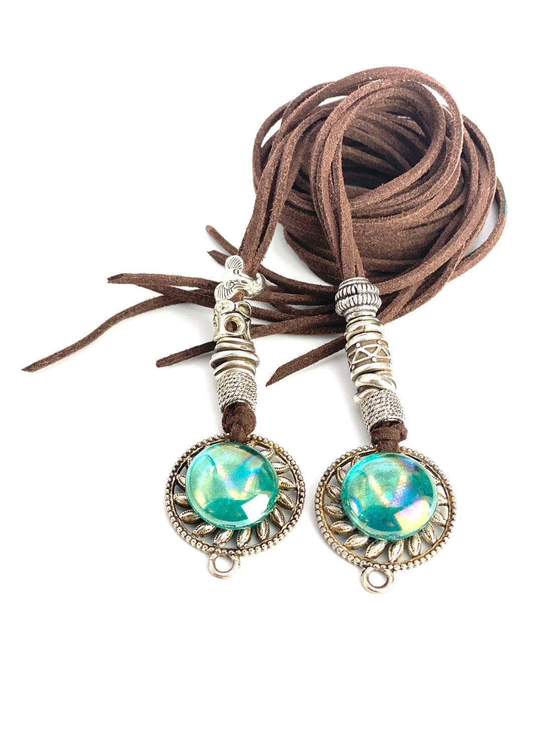 Bochica Design Brown Cord Antiek zilver